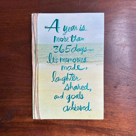 Memories, Laughter and Goals Birthday Card by Hallmark - Picture 11 of 16